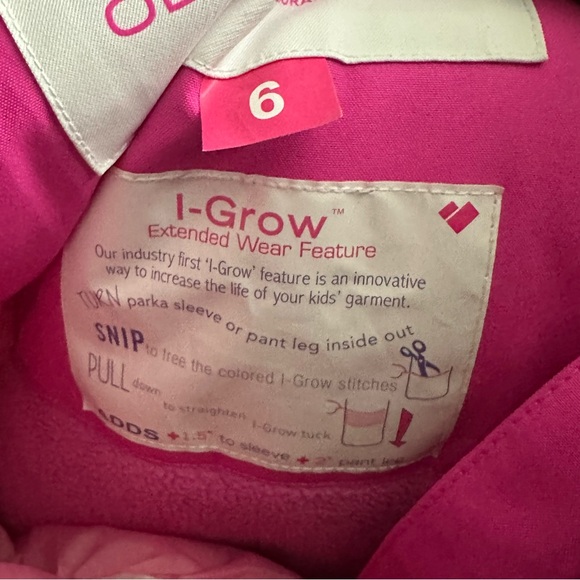 Obermeyer Katelyn Preschool Girls Jacket (faux fur) 2021 NWT - Picture 12 of 16